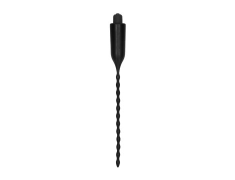 E-Stimulation Vibrating Urethral Sounding Plug - Black - 7