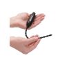 E-Stimulation Vibrating Urethral Sounding Plug - Black - 14