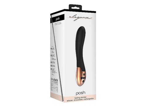 Heating Vibrator - Posh - Black - 2