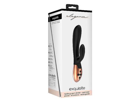 Heating G-Spot Vibrator - Exquisite - Black - 2