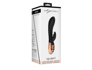 Heating Rabbit Vibrator - Opulent - Black - image 2