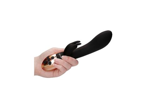 Heating Rabbit Vibrator - Opulent - Black - 8