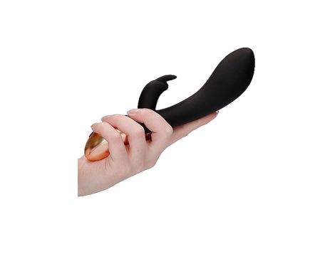 Heating Rabbit Vibrator - Opulent - Black - 9