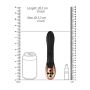 Heating Rabbit Vibrator - Opulent - Black - 4