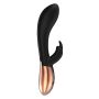 Heating Rabbit Vibrator - Opulent - Black - 6