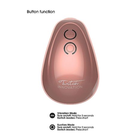 Twitch Hands - Free Suction & Vibration Toy - Rose - 11