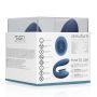 Twitch 3 - Rechargeable Vibrator & Suction - Silicone - 10 Speed - Blue/Grey - 4