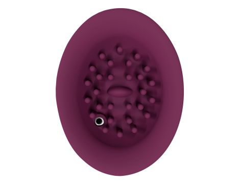 Twitch 3 - Rechargeable Vibrator & Suction - Silicone - 10 Speed - Burgundy - 5