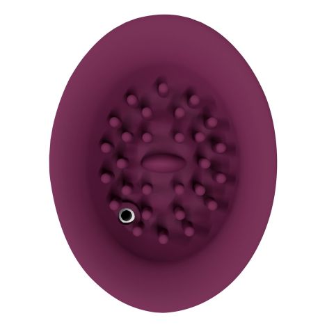 Twitch 3 - Rechargeable Vibrator & Suction - Silicone - 10 Speed - Burgundy - 5