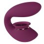 Twitch 3 - Rechargeable Vibrator & Suction - Silicone - 10 Speed - Burgundy - 2