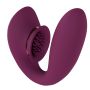 Twitch 3 - Rechargeable Vibrator & Suction - Silicone - 10 Speed - Burgundy - 5