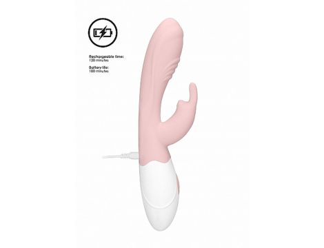 Rabbit Vibrator - Juicy - Pink - 7