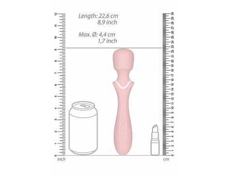 Loveline - Massage Wand - Jiggle - Pink - 3