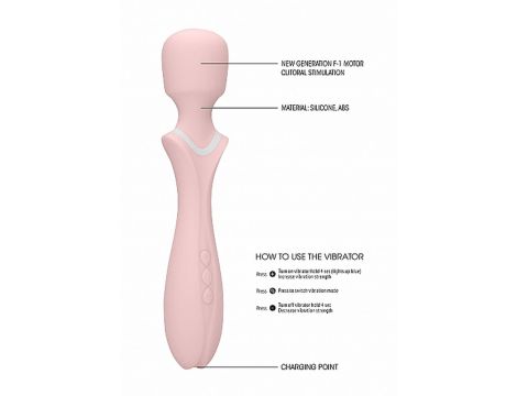 Loveline - Massage Wand - Jiggle - Pink - 9