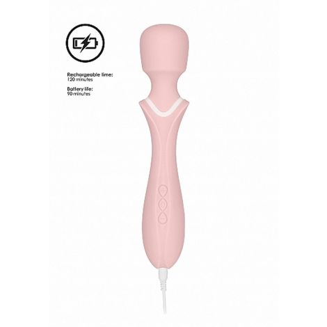 Loveline - Massage Wand - Jiggle - Pink - 8