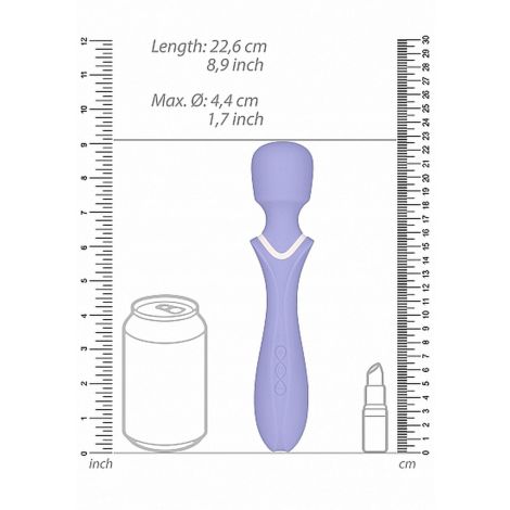 Loveline - Massage Wand - Jiggle - Purple - 3