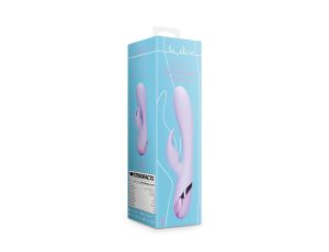 Smooth Silicone Rabbit Vibrator - Digital Lavender - image 2