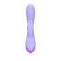 Smooth Silicone Rabbit Vibrator - Digital Lavender - 6