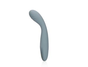 Ultra Soft Silicone G-Spot Vibrator - Basalt Grey - image 2