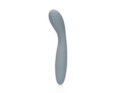 Ultra Soft Silicone G-Spot Vibrator - Basalt Grey