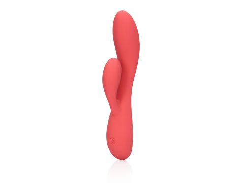 Smooth Ultra Soft Silicone Rabbit Vibrator - Astro Dust