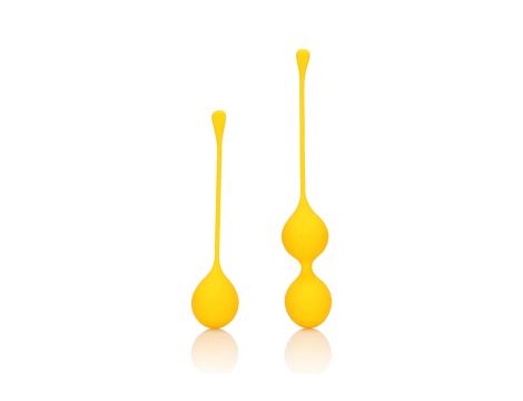 Silicone Kegel Balls Training Set - Carambola