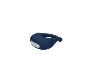 Pointed Vibrating Cock Ring - Baltic Blue - image 2