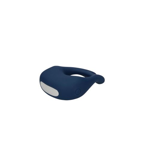 Pointed Vibrating Cock Ring - Baltic Blue - 2