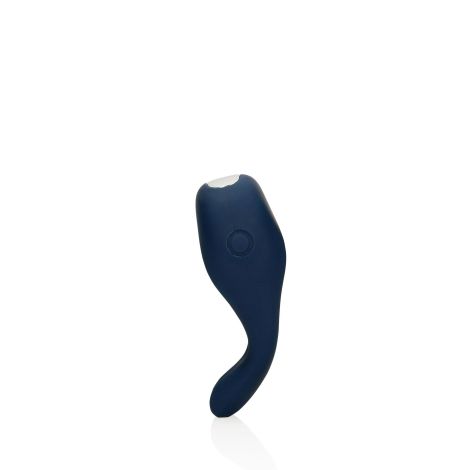 Pointed Vibrating Cock Ring - Baltic Blue - 5