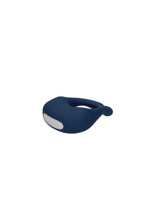 Pointed Vibrating Cock Ring - Baltic Blue - image 2