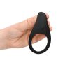 Pointed Vibrating Cock Ring - Licorice Black - 5