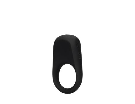 Vibrating Cock Ring - Licorice Black - 5