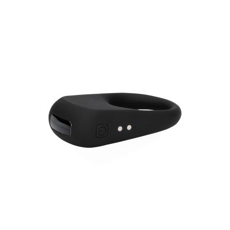 Vibrating Cock Ring - Licorice Black - 3