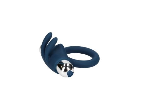 Vibrating Rabbit Cock Ring - Baltic Blue - 8