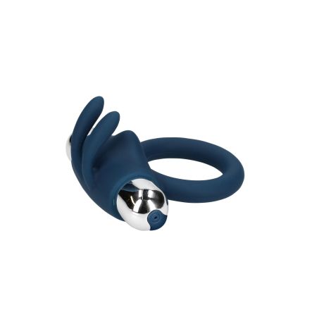 Vibrating Rabbit Cock Ring - Baltic Blue - 8