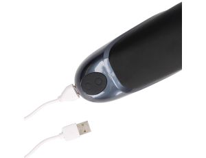 Vibrating Masturbator Sleeve - Licorice Black - image 2