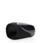 Vibrating Masturbator Sleeve - Licorice Black - 4