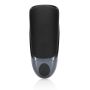 Vibrating Masturbator Sleeve - Licorice Black - 6