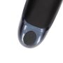 Vibrating Masturbator Sleeve - Licorice Black - 8