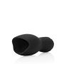 Vibrating Masturbator Sleeve - Licorice Black - 6