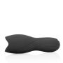 Vibrating Masturbator Sleeve - Licorice Black - 7