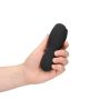 Vibrating Masturbator Sleeve - Licorice Black - 8