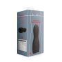 Vibrating Masturbator Sleeve - Licorice Black - 9