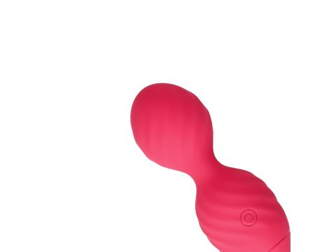 Vibrating Egg with Remote Control - Strawberry Red - 5