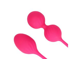 2 Piece Thumping Kegel Ball Set - Wild Strawberry - image 2