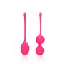 2 Piece Thumping Kegel Ball Set - Wild Strawberry - 2