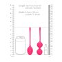 2 Piece Thumping Kegel Ball Set - Wild Strawberry - 10