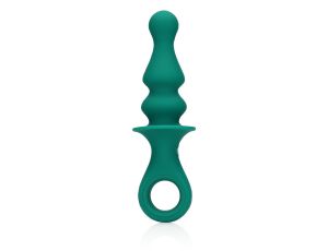 Pawn Shaped Anal Vibrator - Peacock Plume