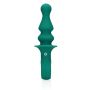 Pawn Shaped Anal Vibrator - Peacock Plume - 6