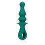 Pawn Shaped Anal Vibrator - Peacock Plume - 7